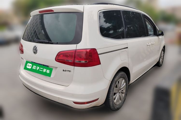 Used Volkswagen Sharan 2012 2.0 TSI Standard Version Euro IV Rear Right 45 Deg