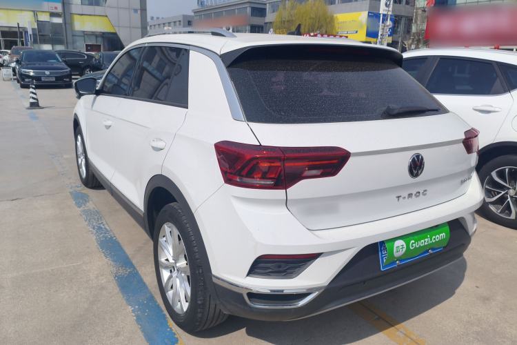 Used Volkswagen T-ROC 2021 Revised Version 280TSI DSG Two-Wheel Drive Elite Connect Edition Rear Left 45 Deg