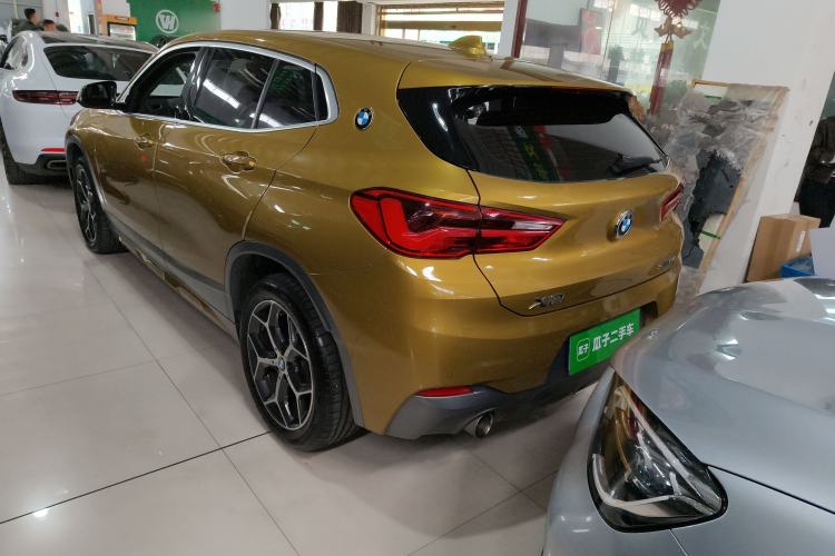 Used BMW X2 2019 sDrive20i M Sport Package China VI Emission Standard Rear Left 45 Deg