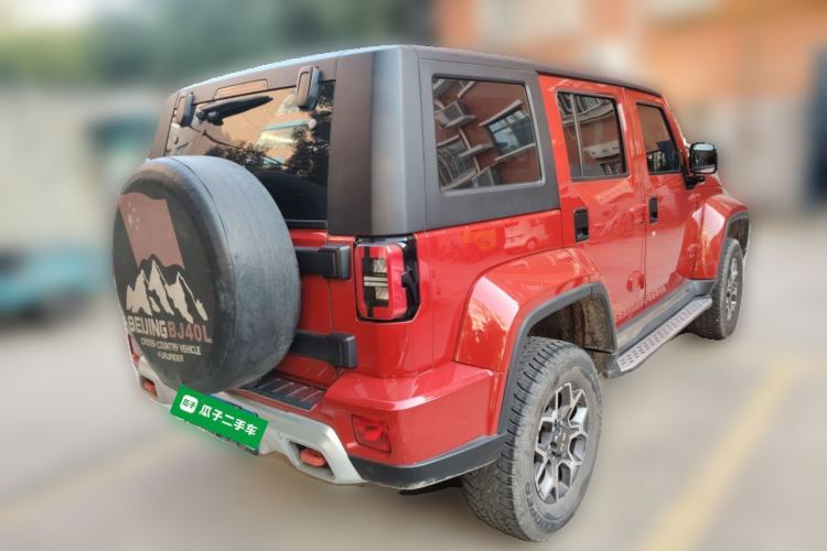 Used BAIC Off-Road BJ40 2019 2.3T Automatic Four-Wheel Drive Urban Hunter Edition Premium Model China VI Emission Standard
