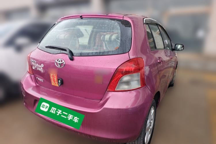 Used Toyota Yaris 2011 1.6E Automatic Charm Edition Rear Right 45 Deg