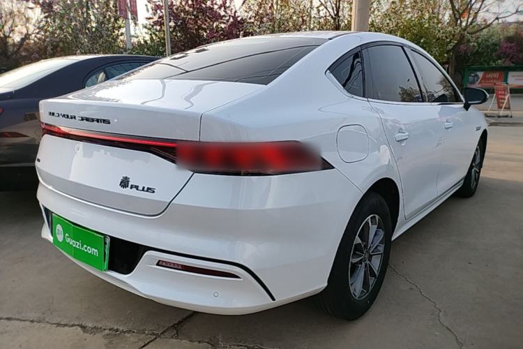 Used BYD Qin PLUS 2024 HONOR Edition DM-i 55KM Leading Model Rear Right 45 Deg