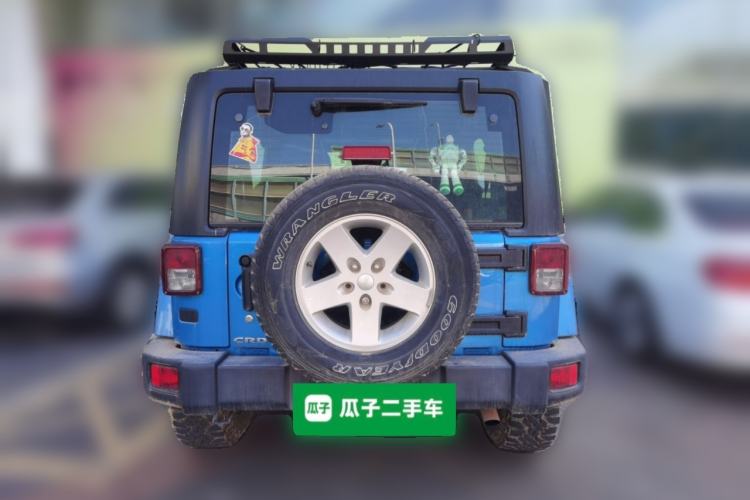 Used Jeep Wrangler 2015 2.8TD Sahara Four-Door Comfort Edition Rear