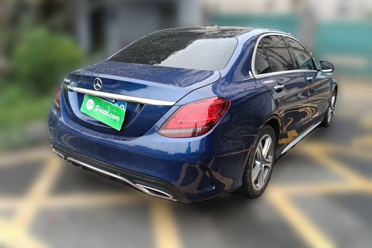 Used Mercedes-Benz C-Class 2019 C 260 L Sport Edition Rear Right 45 Deg