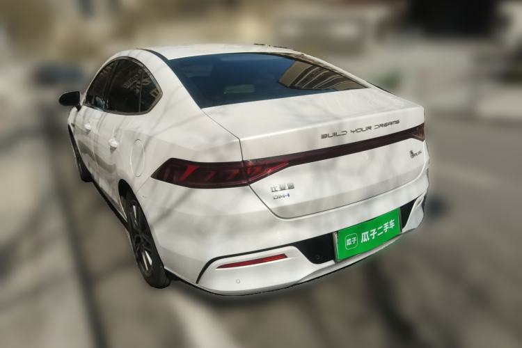 Used BYD Qin PLUS 2021 DM-i 55KM Flagship Model Rear Left 45 Deg