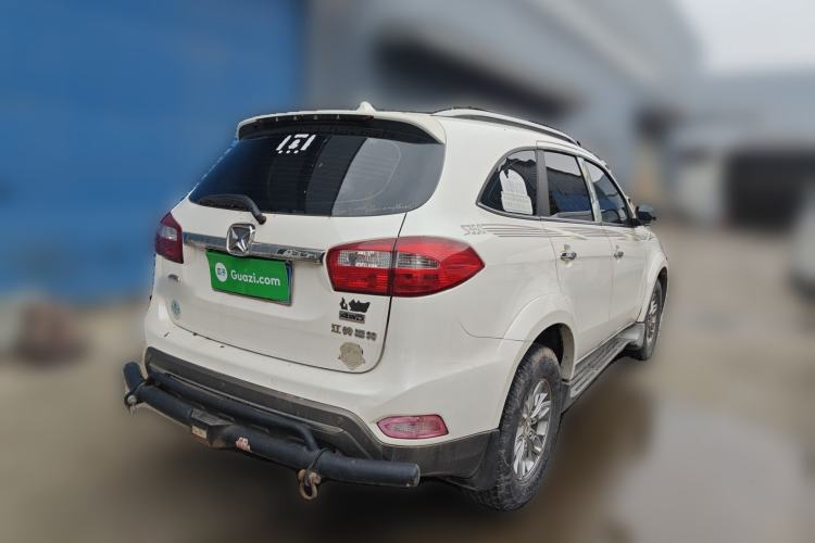 Used JMC Yusheng S350 2016 2.0T Automatic 4x4 Gasoline Luxury Version with Sunroof 7 Seats Rear Right 45 Deg