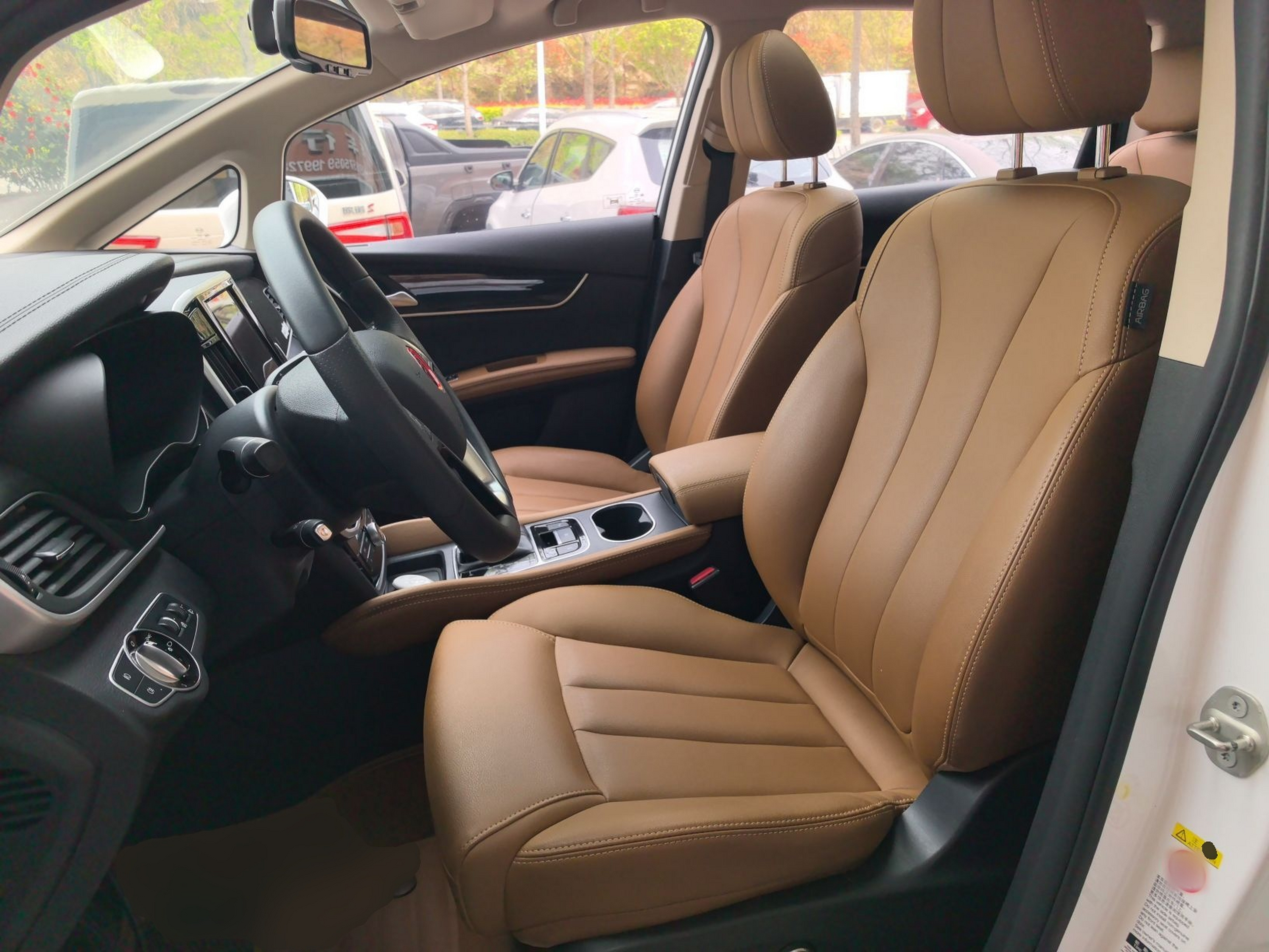 Avant de la voiture