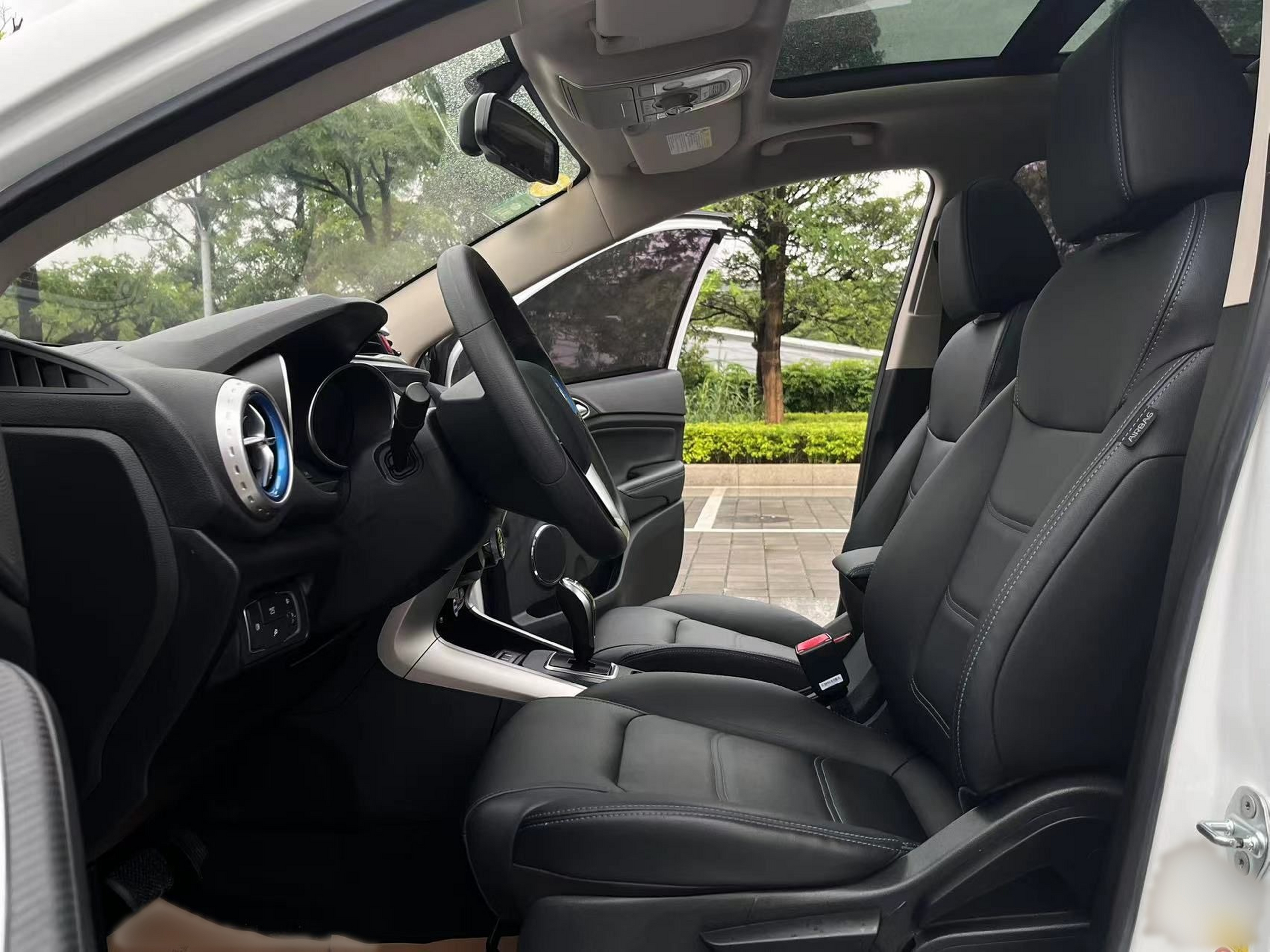 Avant de la voiture
