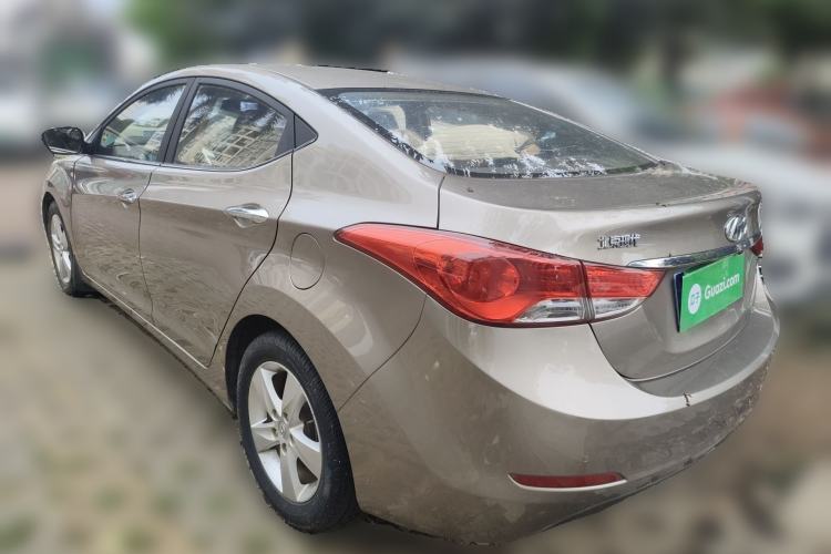 Used Hyundai Elantra (5th Generation / Langdong) 2012 1.6L Automatic Leading Model Rear Left 45 Deg