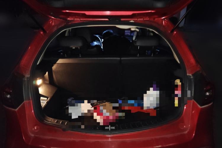 Used Geely Auto Vision X3 2020 1.5L CVT Luxury Model Trunk