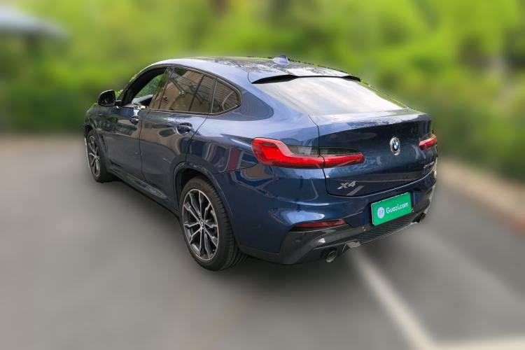 Used BMW X4 2021 xDrive 25i M Sport Night Edition package Rear Left 45 Deg