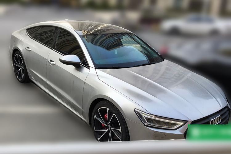 Used Audi A7 2023 45 TFSI Prestige Edition Front Right 45 Deg