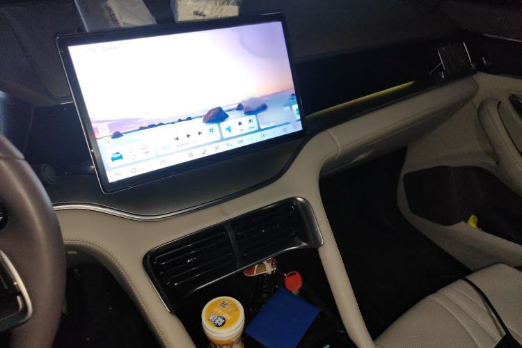 Used BYD Song PLUS New Energy 2025 EV 520km Premium Version Audio And AC Panel