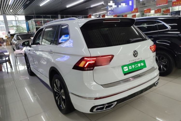 Used Volkswagen Tiguan L 2024 330TSI Automatic Two-Wheel Drive R-Line Enhanced Edition Rear Left 45 Deg