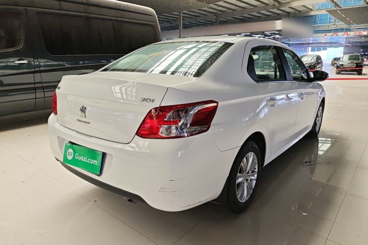 Used Peugeot 301 2016 1.6L Manual Comfort Edition Rear Right 45 Deg