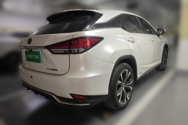 Used Lexus RX 2020 450h Four-Wheel Drive Luxury Edition China VI Standard Rear Right 45 Deg