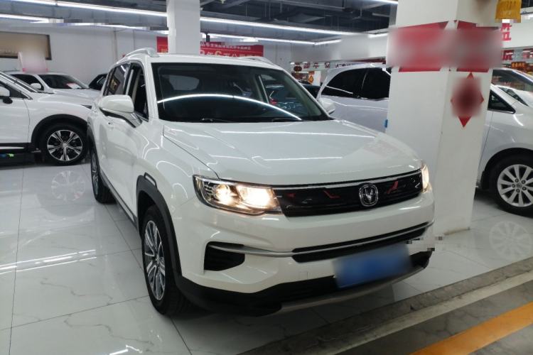 Used CHANGAN CS35PLUS 2019 1.4T DCT Chuanlian Blue Whale Edition Front Right 45 Deg