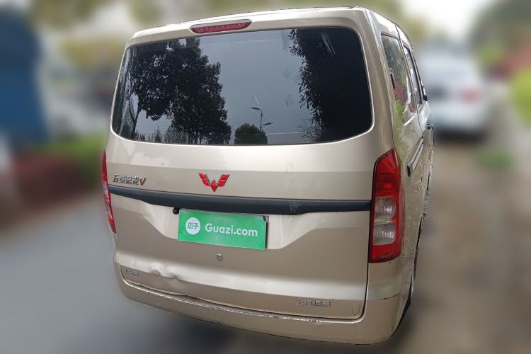 Used Wuling Hongguang V 2019 1.5L Jingqu Version China VI LAR Rear Right 45 Deg