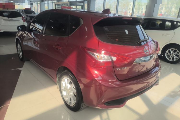 Used Nissan Tiida 2021 1.6L CVT Cool Edition Rear Left 45 Deg