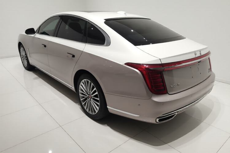 Used Hongqi H9 2020 2.0T Smart Connect Flagship Edition Rear Left 45 Deg
