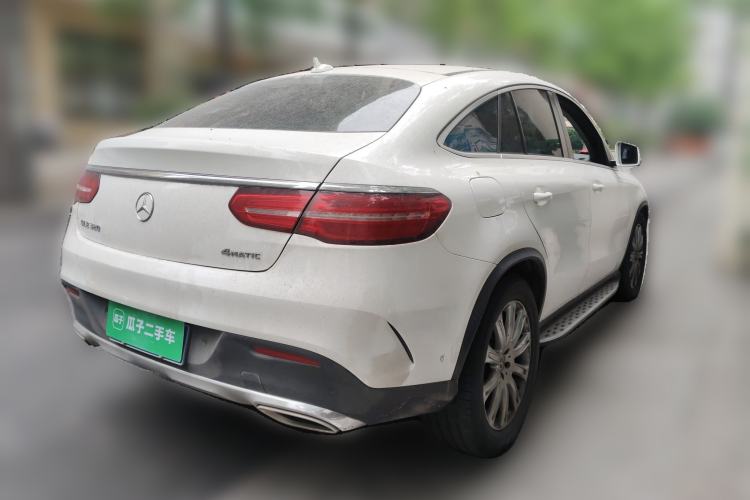 Used Mercedes-Benz GLE Coupe 2018 GLE 320 4MATIC Coupe SUV Rear Right 45 Deg