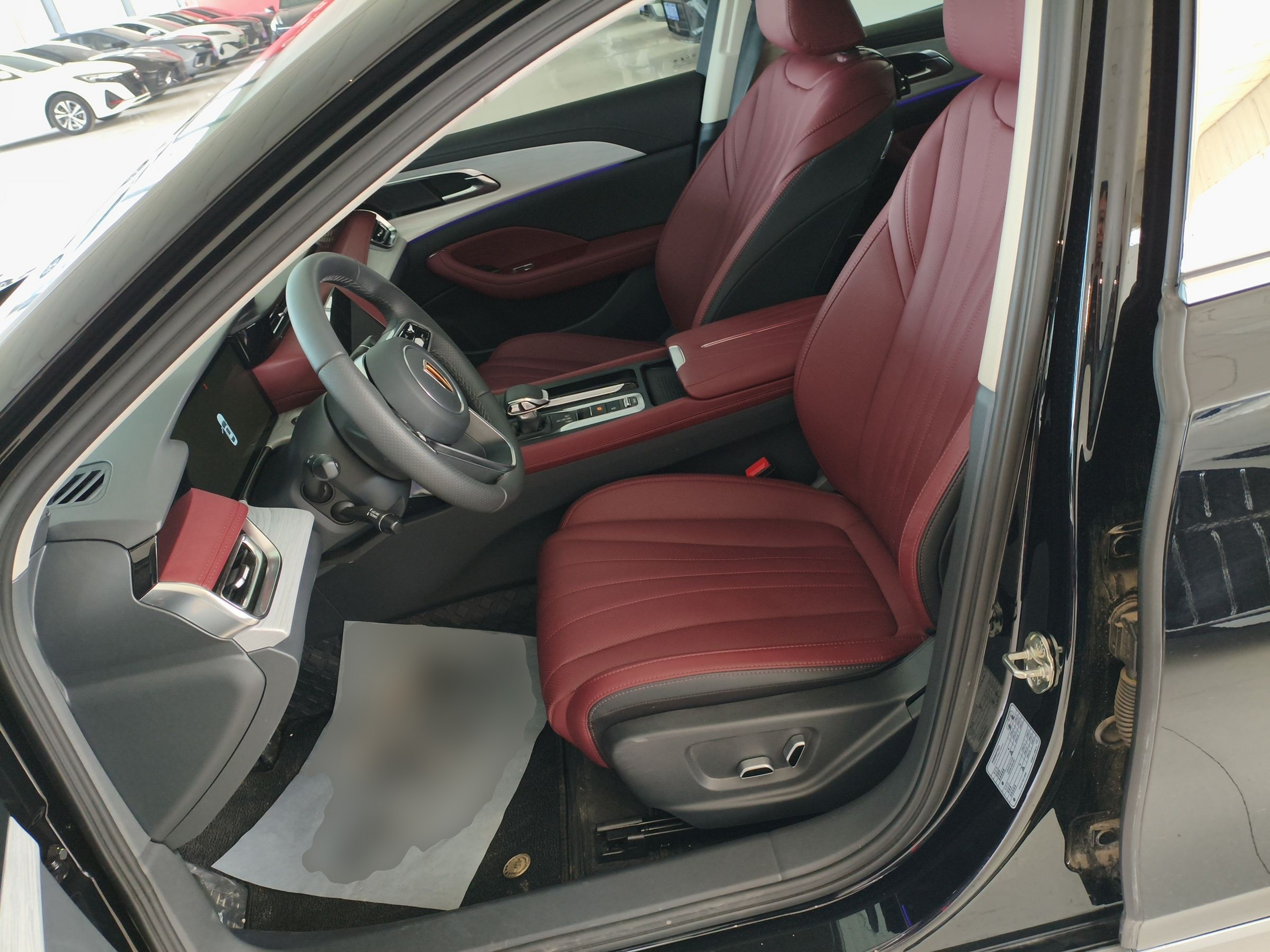 Avant de la voiture