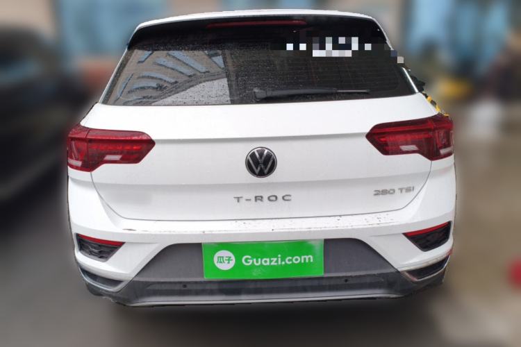 Used Volkswagen T-ROC 2021 Revised Version 280TSI DSG Two-Wheel Drive Elite Connect Edition Rear