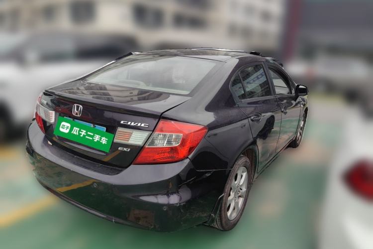 Used Honda Civic 2013 10th Anniversary 1.8L Automatic Comfort Version Rear Right 45 Deg