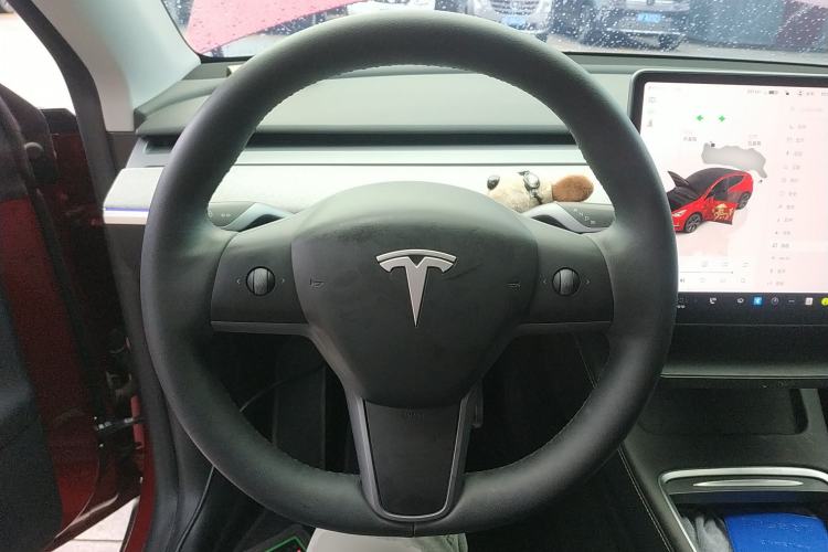 Used Tesla Model Y 2024 Rear-Wheel-Drive Version Steering Wheel