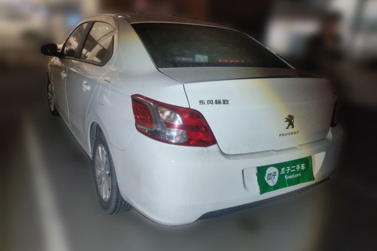 Used Peugeot 301 2016 1.6L Manual Comfort Edition Rear Left 45 Deg