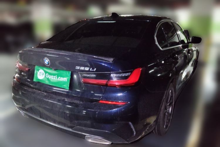 Used BMW 3 Series 2021 325Li xDrive M Sport Package Rear Right 45 Deg