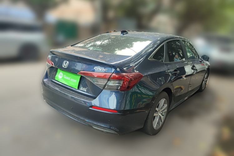 Used Honda Civic 2025 240TURBO CVT Smart & Fun Plus Rear Right 45 Deg