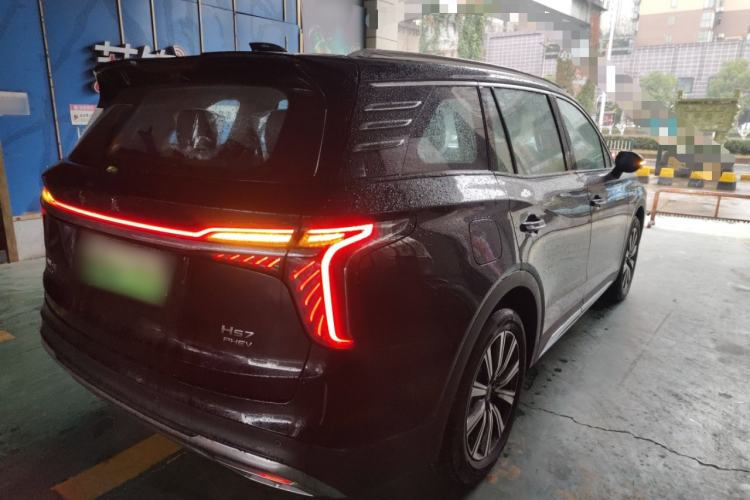 Used Hongqi HS7 PHEV 2025 Model 2.0T PHEV Four-Wheel Drive 2 Million Units Commemorative Edition 6-Seater