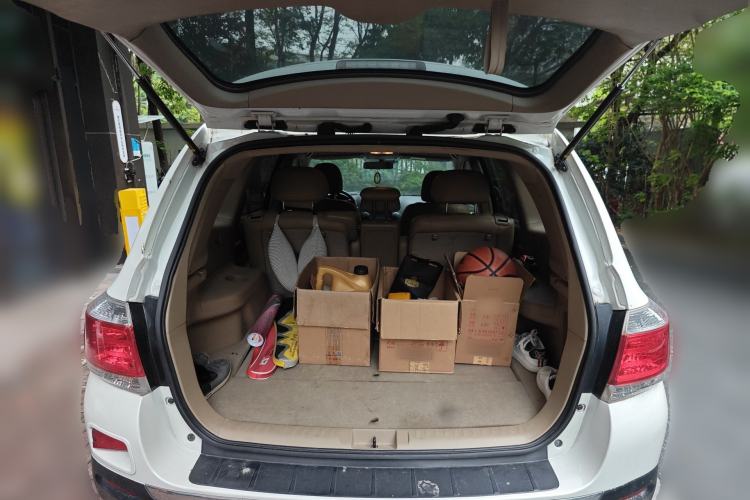 Used Toyota Highlander 2013 2.7L Two-Wheel Drive 5-Seater Purple Gold Edition Trunk