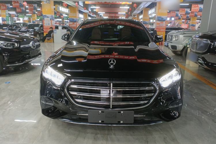 Used Mercedes-Benz E-Class New Energy 2024 E 350 e L Plug-in Hybrid Sedan Front