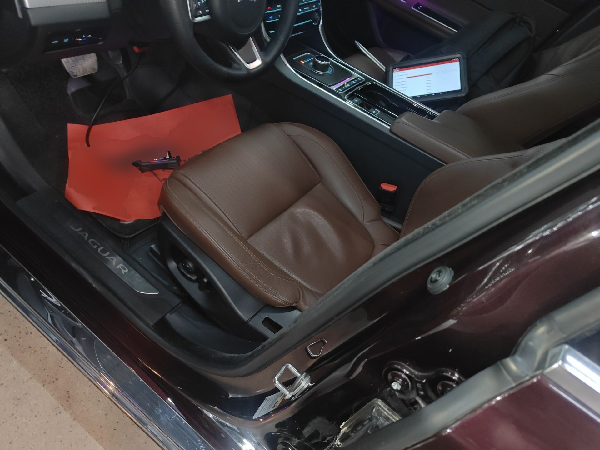 Avant de la voiture