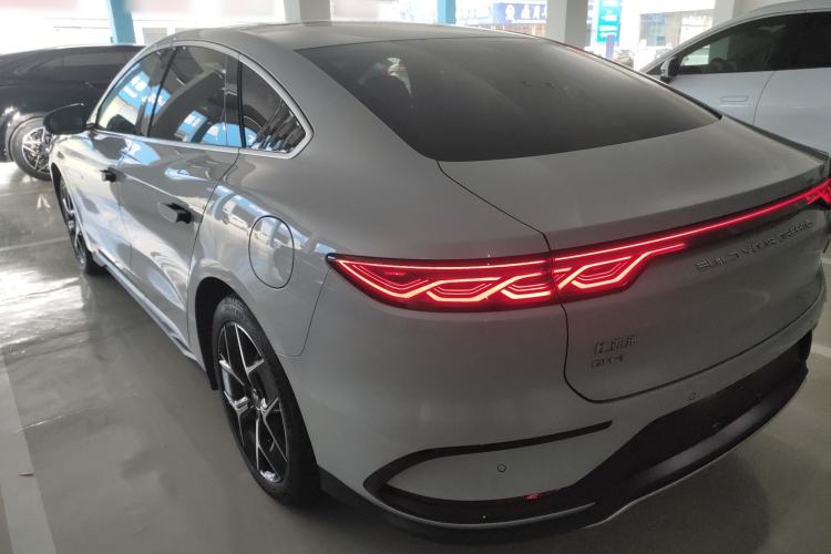 Used BYD Han 2024 DM-i Glory Edition 200KM Flagship Model Rear Left 45 Deg