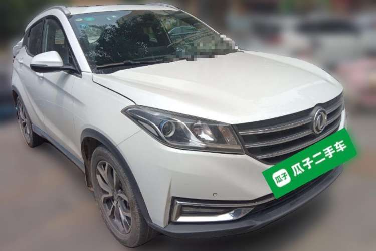 Used Dongfeng Fengon E3 2019 EVR Extended-Range Luxury Model Front Right 45 Deg