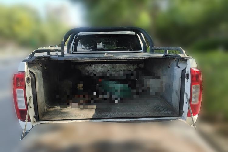 Used Great Wall Poer 2021 2.0T Commercial Version Automatic Diesel Two-Wheel Drive Elite Trim with Long Bed – GW4D20M Trunk