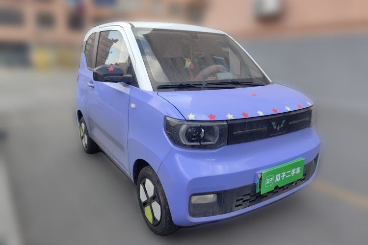 Used Wuling Hongguang MINIEV 2022 Macaron Colorful Edition Lithium Iron Phosphate Front Right 45 Deg
