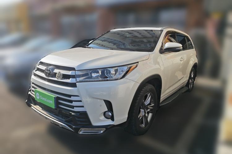 Used Toyota Highlander 2018 2.0T Four-Wheel Drive Luxury Edition 7 Seats China V Emission Standard