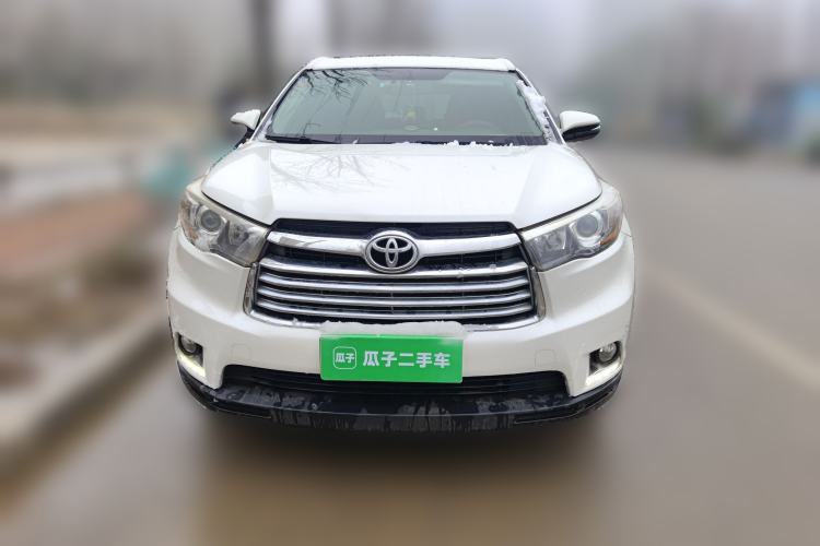 Used Toyota Highlander 2015 2.0T Four-Wheel Drive Luxury Edition 7-Seater Front