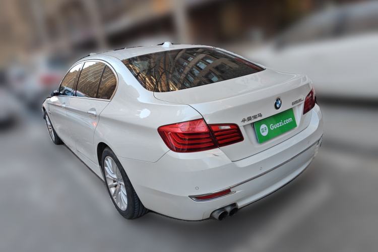 Used BMW 5 Series 2014 525Li Luxury Design Package Rear Left 45 Deg