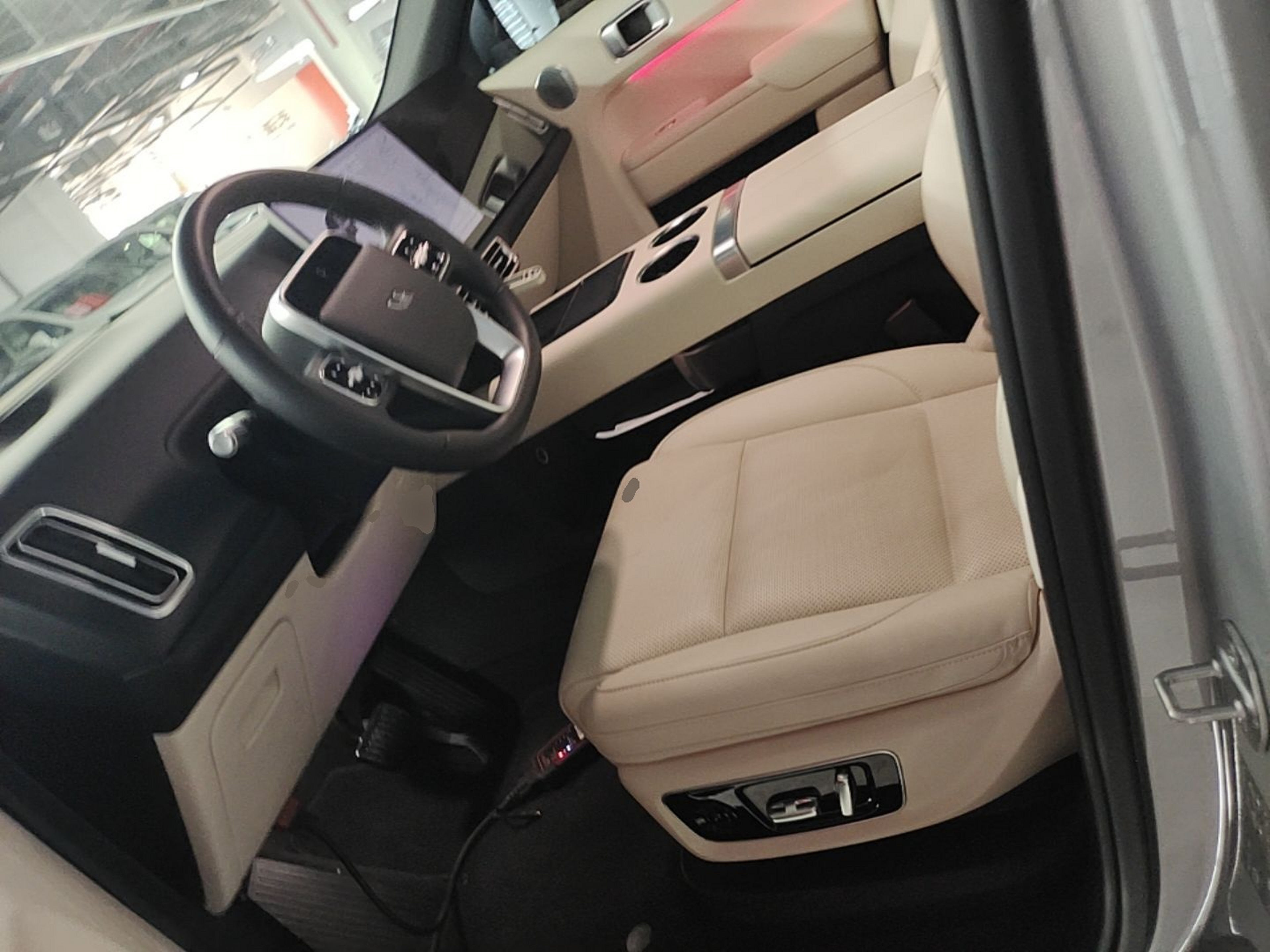 Avant de la voiture