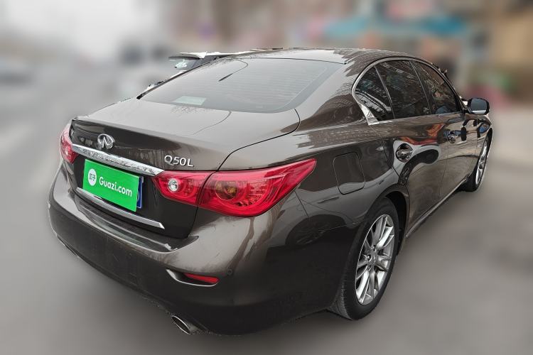 Used Infiniti Q50L 2016 2.0T Ambition Edition Rear Right 45 Deg