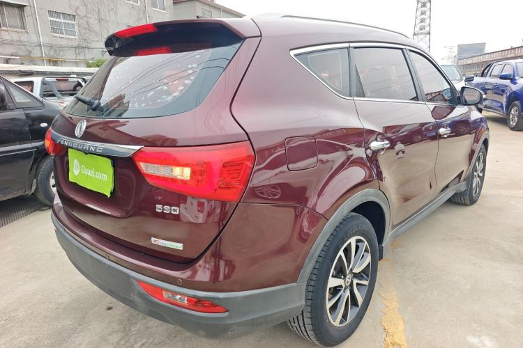 Used Dongfeng Fengon 580 2017 Revised Version 1.5T CVT Luxury Edition Rear Right 45 Deg