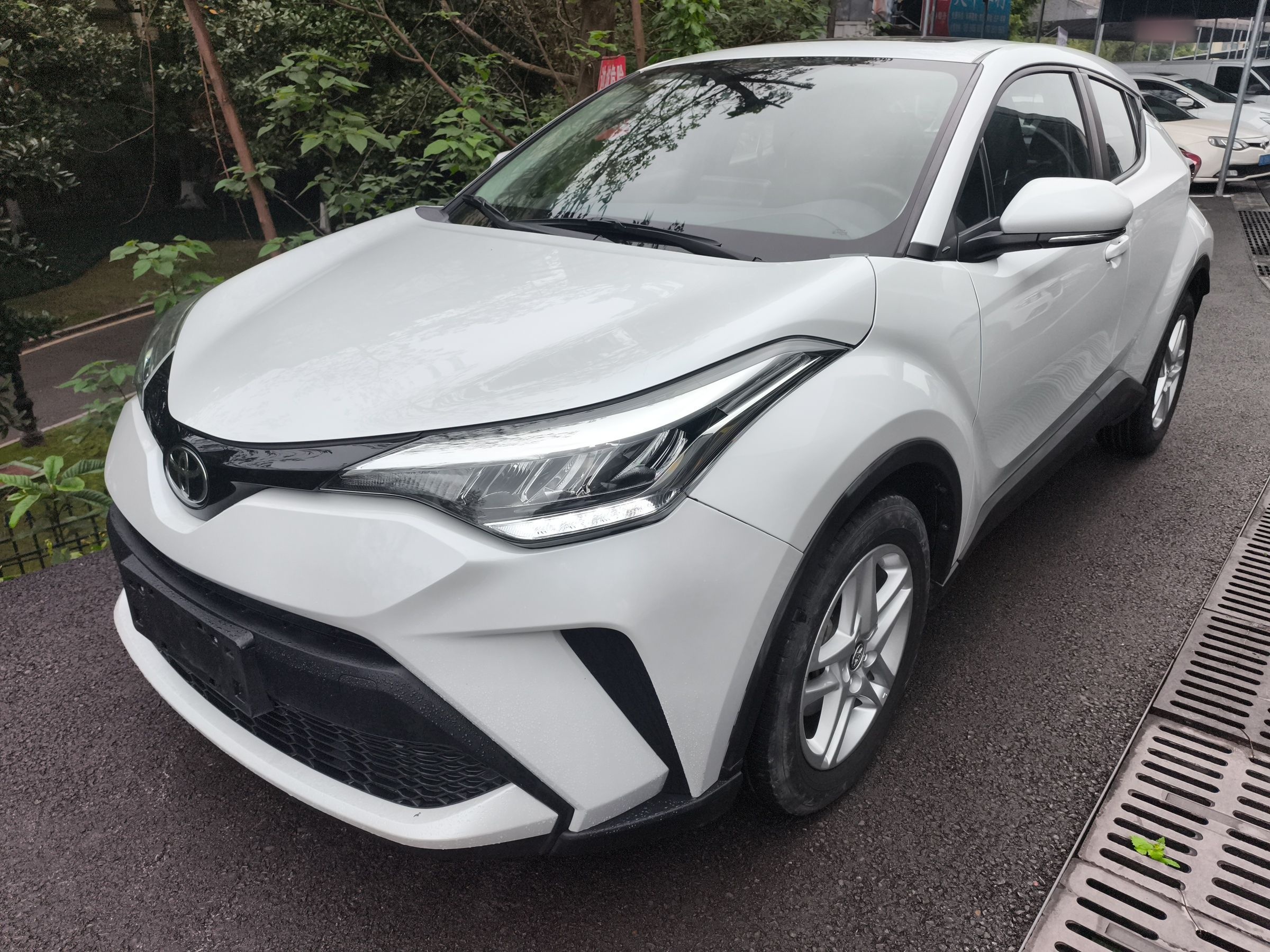 تحت مقدمة السيارة