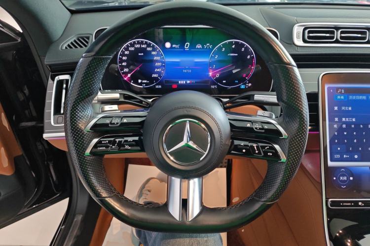Used Mercedes-Benz S-Class 2022 S 450 L 4MATIC Steering Wheel