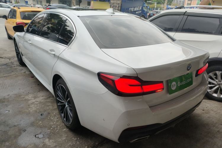 Used BMW 5 Series 2023 530Li Leading Model M Sport Package Rear Left 45 Deg