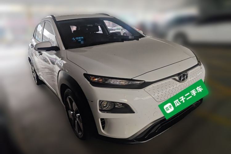 Used Hyundai ENCINO Electric 2020 GLS ZhiJie Edition Front Right 45 Deg